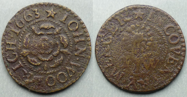 Coventry, John Woolrich 1663 farthing